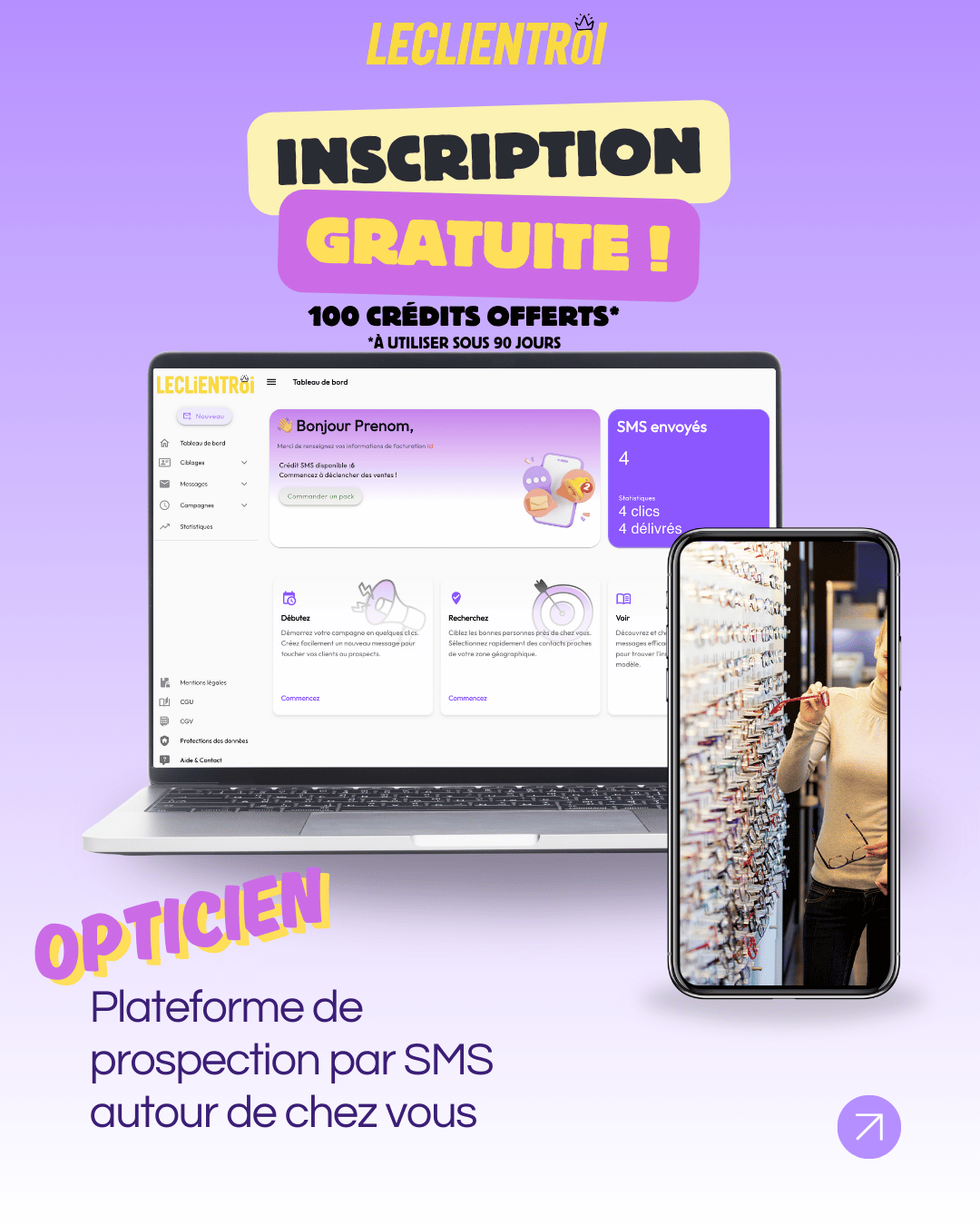 Opticien : astuces et bonnes pratiques pour vos SMS marketing